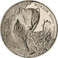 Borsuk 2 zł