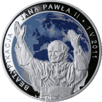 Beatyfikacja Jana Pawła II 20 zł