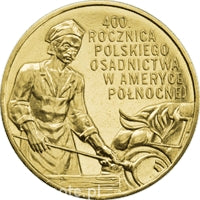 400r. polskiego osadnictwa w Ameryce Północnej 2 zł