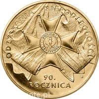 90 r. odzyskania niepodległości 2 zł