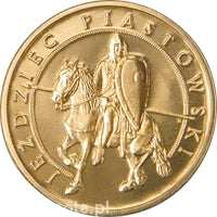 Jeździec piastowski 2 zł