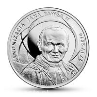 Kanonizacja Jana Pawła II 10 zł