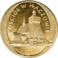 Kościół w Haczowie 2 zł