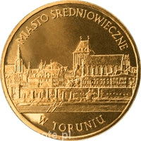 Miasto średniowieczne w Toruniu 2 zł