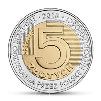 100- lecie Niepodległości 5 zł