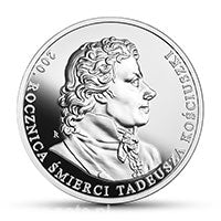 200 roczn. śmierci T.Kościuszki 10 zł