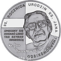 95 roczn. urodzin ks. J.Twardowskiego 10 zł