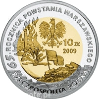 65. rocznica Powstania Warszawskiego- Gajcy 10 zł